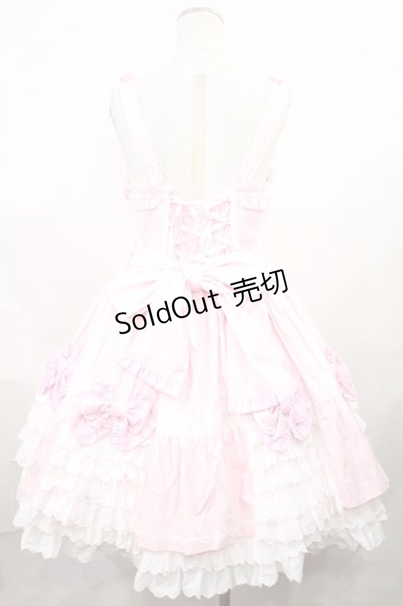 画像3: Angelic Pretty / ドレスアップお嬢様ジャンパースカート Free ピンク H-24-07-04-1001-AP-OP-NS-ZH (3)