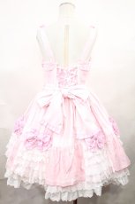 画像3: Angelic Pretty / ドレスアップお嬢様ジャンパースカート Free ピンク H-24-07-04-1001-AP-OP-NS-ZH (3)