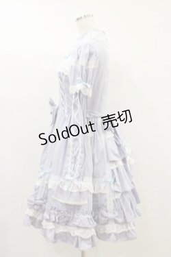 画像3: Angelic Pretty / フラワーレースワンピース(2008) Free サックス H-24-07-06-071-AP-OP-NS-ZH