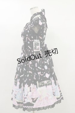画像3: Angelic Pretty / ドリーミィドールハウスワンピース Free ブラック H-24-07-06-088-AP-OP-NS-ZH