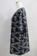 画像2: NieR Clothing / ロゴ総柄カットソー  黒×白 H-25-05-11-1036-PU-TS-KB-ZH (2)