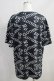 画像3: NieR Clothing / ロゴ総柄カットソー  黒×白 H-25-05-11-1036-PU-TS-KB-ZH (3)
