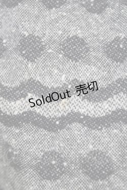 画像3: Jane Marple / ドットボーダージャンパースカート  グレー H-25-10-20-026-JM-OP-KB-ZH