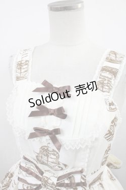 画像4: Angelic Pretty / Honey Cake切替ジャンパースカート Free 生成り H-24-07-12-1003-AP-OP-NS-ZH