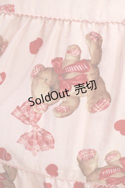 画像4: PINK HOUSE×misako＆einko / Love Ribbon Bearミディワンピース Free ピンク H-24-07-15-006-LO-OP-NS-ZH