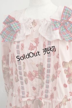 画像5: PINK HOUSE×misako＆einko / Love Ribbon Bearミディワンピース Free ピンク H-24-07-15-006-LO-OP-NS-ZH