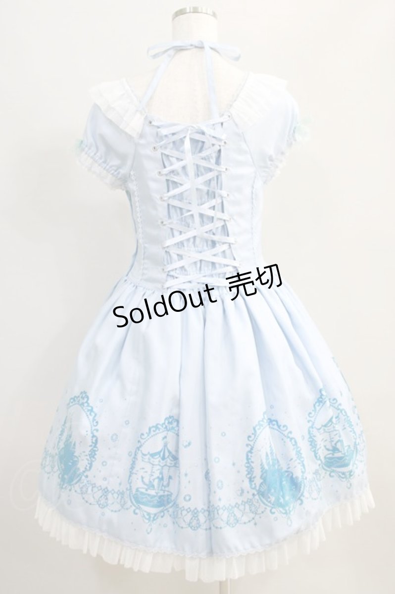 画像3: Angelic Pretty / Aqua Princessワンピース Free サックス H-24-07-20-001-AP-OP-NS-ZH (3)