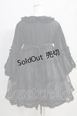 画像3: metamorphose / オーガンジーベビードールワンピース Free ブラック H-24-07-20-008-ME-OP-NS-ZH