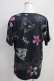 画像3: NieR Clothing / プリント半袖CUTSEW  黒 H-25-05-11-1019-PU-TO-KB-ZH (3)