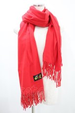 画像1: NieR CLOTHING / レッドスカーフ  レッド H-24-08-02-002-PU-ZA-KB-ZT169 (1)