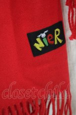 画像2: NieR CLOTHING / レッドスカーフ  レッド H-24-08-02-002-PU-ZA-KB-ZT169 (2)