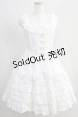 Angelic Pretty / Lovely Princessジャンパースカート Free オフホワイト H-24-08-03-001-AP-OP-NS-ZH