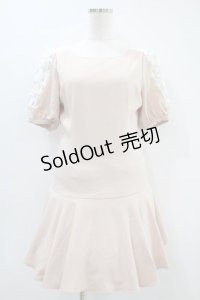 LODISPOTTO / レース切替ワンピース Free ピンク H-24-08-04-1027-LO-OP-NS-ZH
