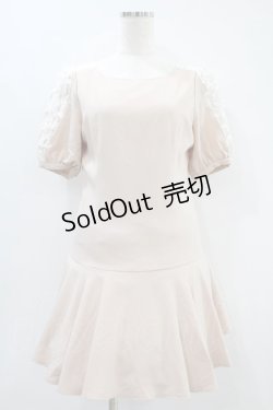 画像1: LODISPOTTO / レース切替ワンピース Free ピンク H-24-08-04-1027-LO-OP-NS-ZH