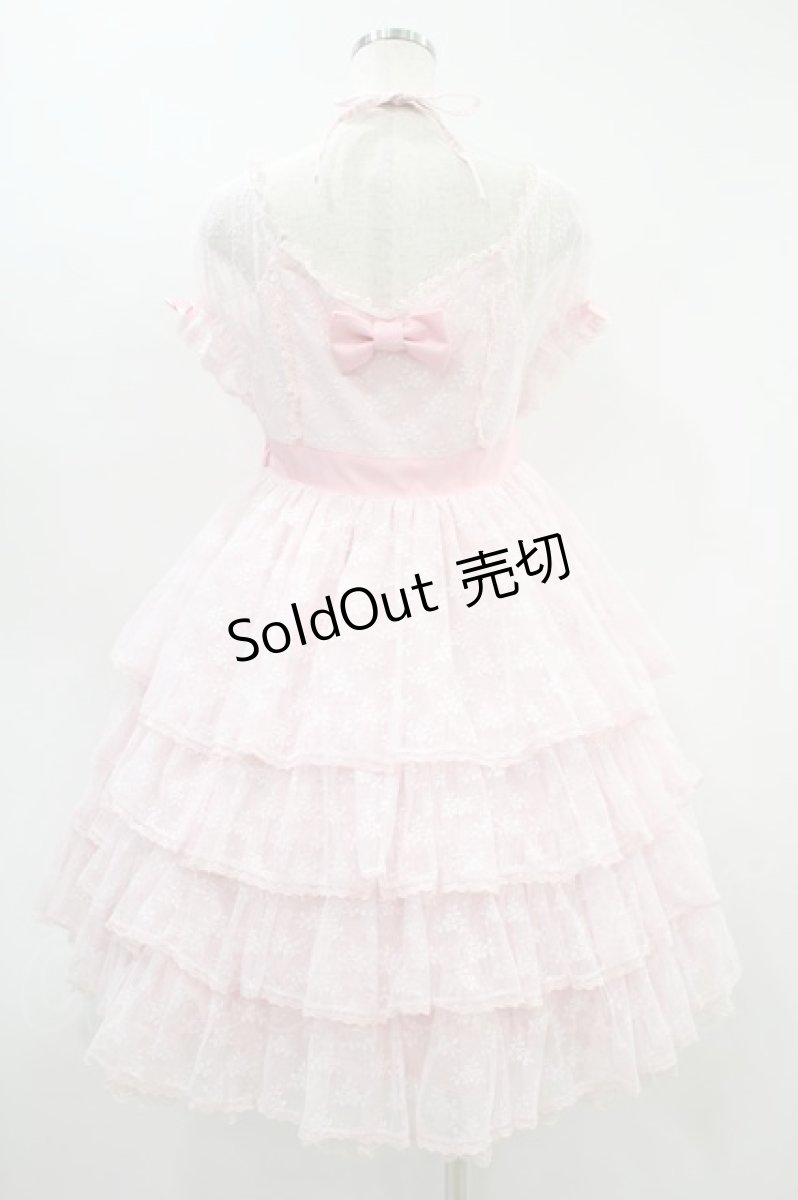 画像2: Angelic Pretty / レーシィブライトワンピース Free ピンク H-24-08-12-023-AP-OP-NS-ZH (2)