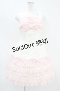 Angelic Pretty / リボンカクテルジャンパースカート Free アイボリー H-24-08-12-027-AP-OP-NS-ZH