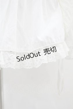 画像5: metamorphose / ラッパ袖ティアードワンピース(無地) Free 白 H-24-08-12-014-ME-OP-NS-ZH