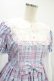 画像4: Angelic Pretty / Sprinkle Heart Tartanワンピース Free サックス H-24-08-12-017-AP-OP-NS-ZH (4)