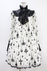 画像1: Angelic Pretty / Holy Lanternワンピース  アイボリー H-24-08-12-020-AP-OP-NS-ZH (1)