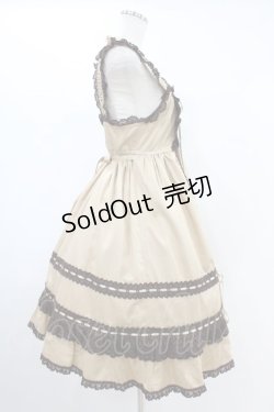 画像3: BABY,THE STARS SHINE BRIGHT / ベビードールジャンパースカート&くまくみゃヘッドドレスセット Free ミルクティー H-24-08-15-012-BA-OP-NS-ZH