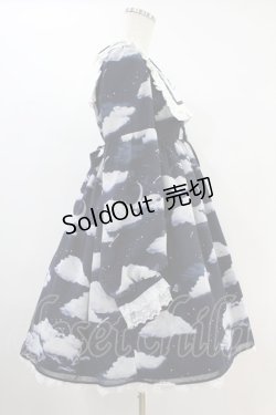 画像3: Angelic Pretty / Misty Sky Stellaワンピースセット Free ネイビー H-24-08-15-013-AP-OP-NS-ZH