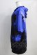 画像2: NieR Clothing / 半袖ZIPパーカー  青 H-25-05-11-1020-PU-TO-KB-ZH (2)