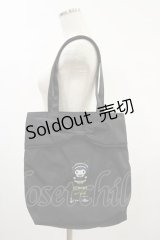 m petit by misako / サンリオキャラクターズコラボ クロミ トートバッグ  ブラック H-24-08-26-005-LO-BG-NS-ZH