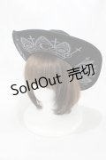KILL STAR / Witch Brim Hat  黒 H-24-08-28-1003-SL-AC-KB-ZT087