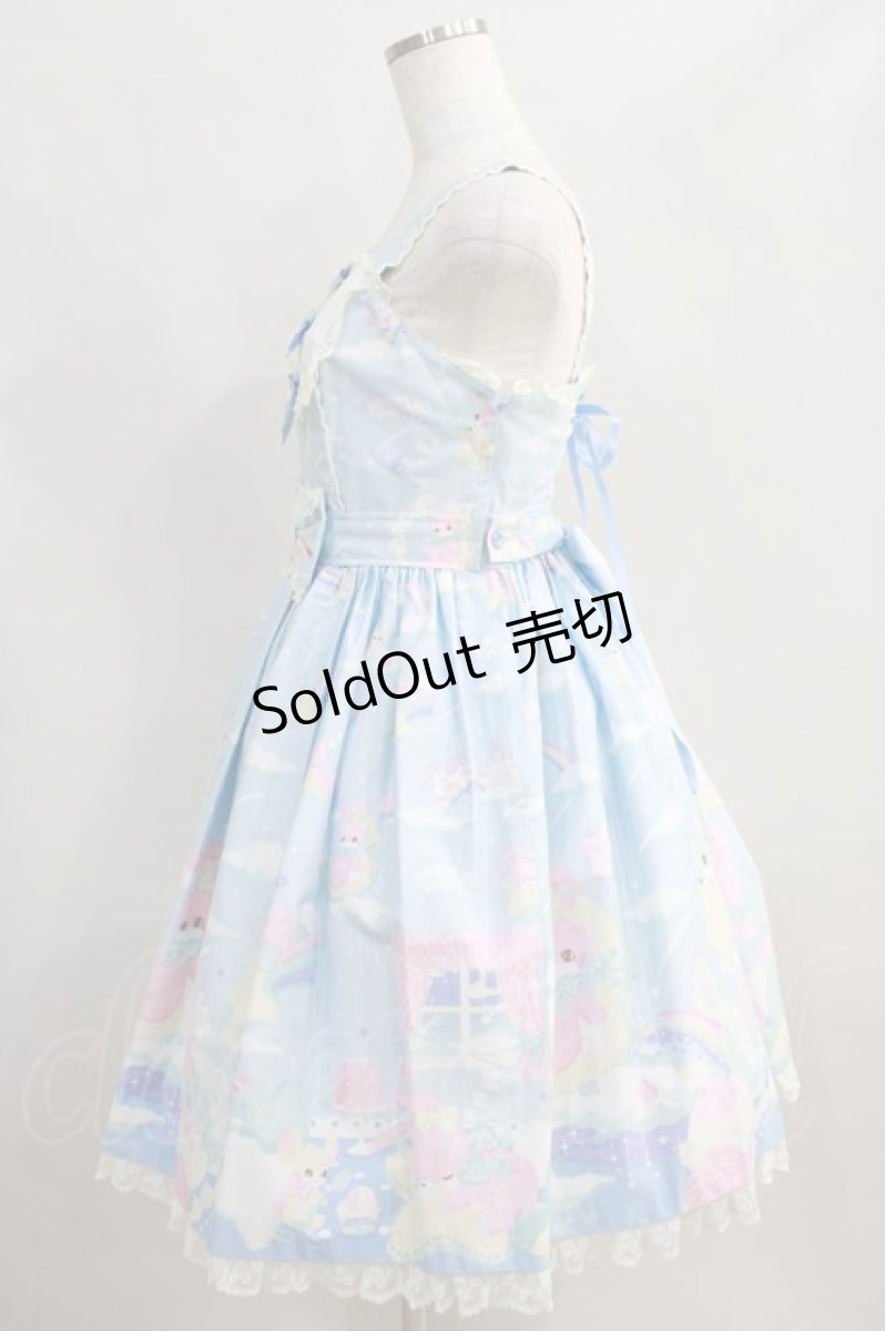 画像2: Angelic Pretty / Dream Fantasyジャンパースカート Free サックス H-24-08-29-009-AP-OP-NS-ZH (2)