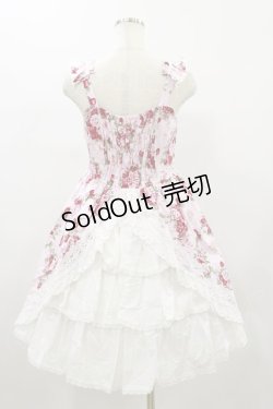 画像2: BABY,THE STARS SHINE BRIGHT / シュガーブーケ〜永遠の乙女の憧れ〜柄ジャンパースカートII Free ピンク H-24-08-31-055-BA-OP-NS-ZH