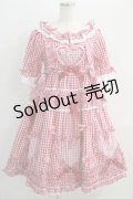 BABY,THE STARS SHINE BRIGHT / Sweet Gingham Dollワンピース Free エンジ H-24-09-02-1002-BA-OP-NS-ZH