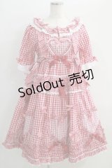 BABY,THE STARS SHINE BRIGHT / Sweet Gingham Dollワンピース Free エンジ H-24-09-02-1002-BA-OP-NS-ZH