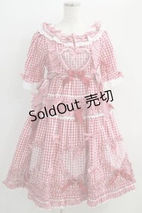 BABY,THE STARS SHINE BRIGHT / Sweet Gingham Dollワンピース Free エンジ H-24-09-02-1002-BA-OP-NS-ZH