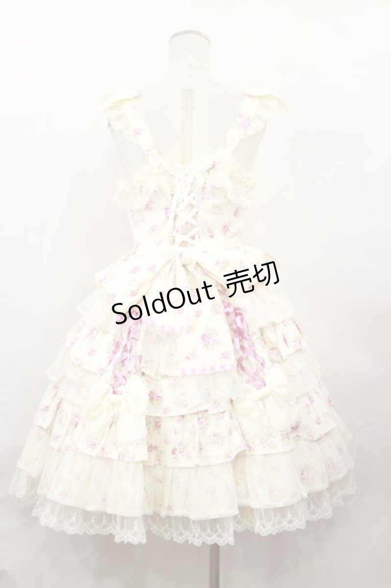 画像3: Angelic Pretty / ファンシーローズジャンパースカート Free オフ H-24-09-07-1004-AP-OP-NS-ZH (3)