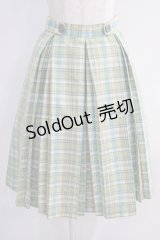 Fi.n.t / パステルチェックプリーツスカート Free グリーン H-24-09-09-041-CA-SK-NS-ZH