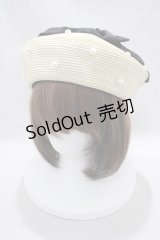 axes femme kawaii / リボンサマーベレー  ブラック H-24-09-10-081-AX-AC-NS-ZH