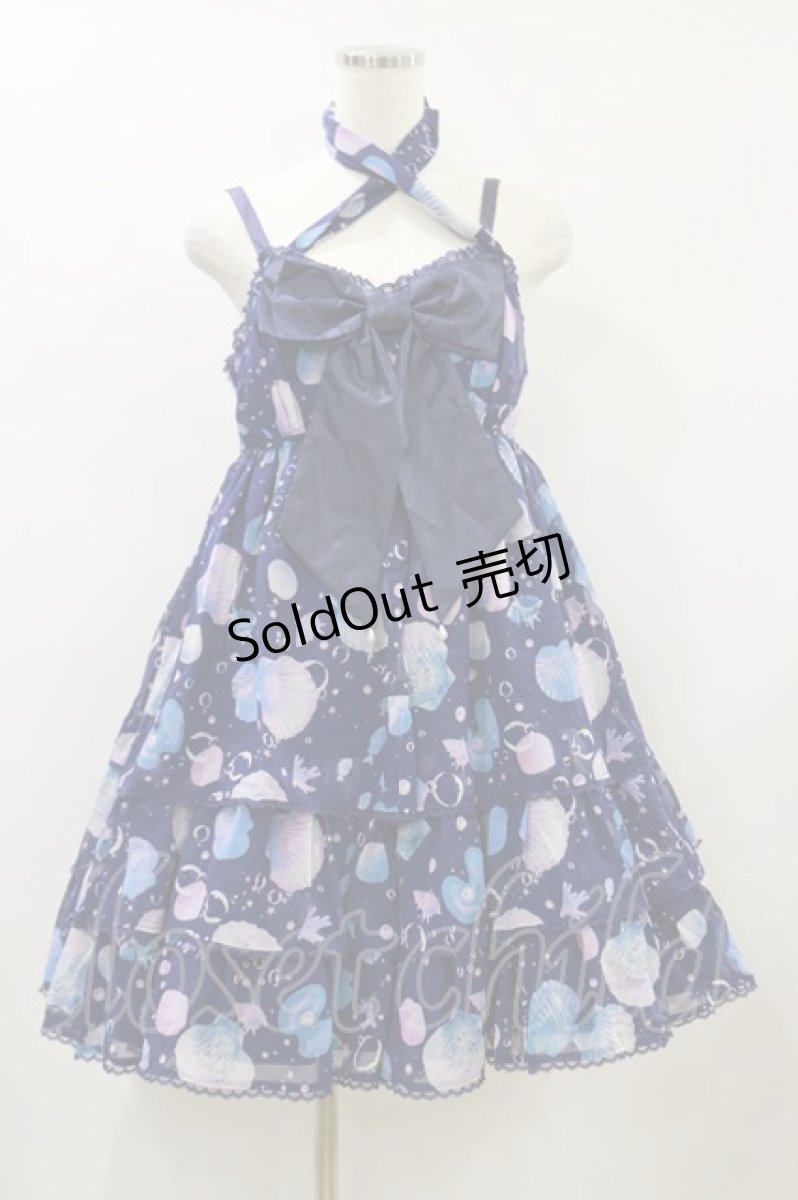 画像1: Angelic Pretty / Dream Marineジャンパースカート(2015) Free ネイビー H-24-09-12-081-AP-OP-NS-ZH (1)