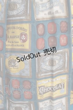 画像4: Jane Marple / Chocolat classiqueのスクエアドレス Free グリーン H-24-09-13-008-JM-OP-KB-ZH