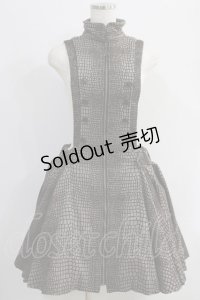 alice auaa / パイソンフロッキーハイネックコート 3（約9号） 茶 H-24-09-16-1023-AA-CO-KB-ZH