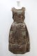 画像1: Jane Marple / Fairy tale gobelin sleeveless dress  モカ H-24-09-17-1016-JM-OP-KB-ZH (1)