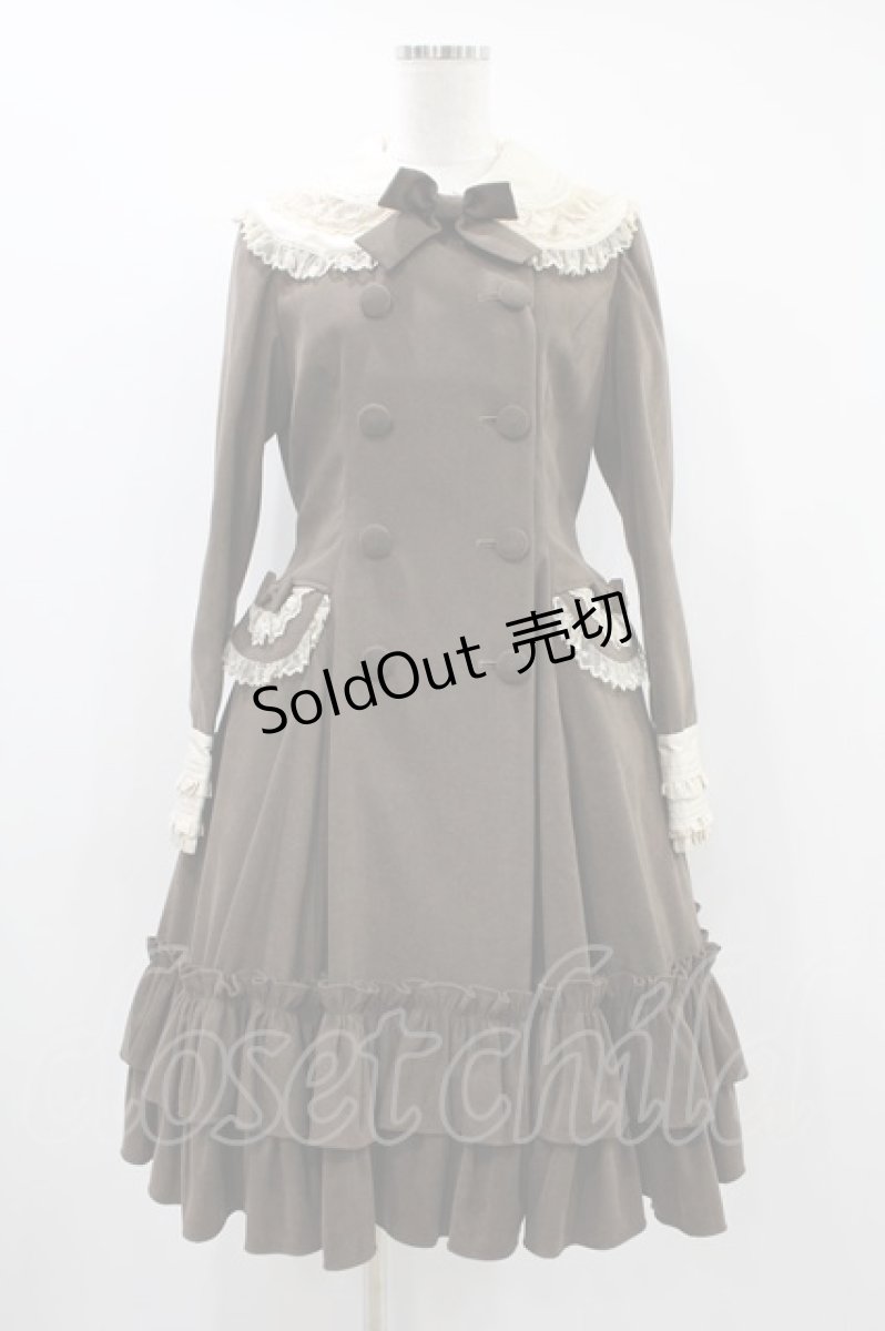 画像1: Mary Magdalene / シャルロットコートワンピース Free ショコラ H-24-09-17-007-CL-CO-NS-ZH (1)