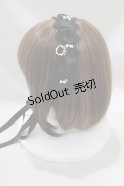 画像2: BABY,THE STARS SHINE BRIGHT / フェアリーリボンヘッドドレス  ブラック H-24-09-18-015-BA-AC-NS-ZH