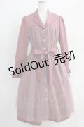 axes femme / チュール重ねコーディガン M ピンク H-24-09-18-024-AX-TO-NS-ZH