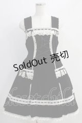 BABY,THE STARS SHINE BRIGHT / 別珍レースアップジャンパースカート free ブラック H-24-09-19-051-BA-OP-NS-ZH