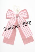 m petit by misako / AMチェックBGC  レッド H-24-09-19-021-LO-ZA-NS-ZH