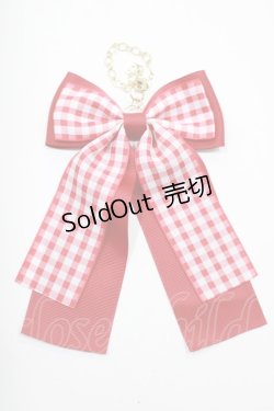 画像1: m petit by misako / AMチェックBGC  レッド H-24-09-19-021-LO-ZA-NS-ZH