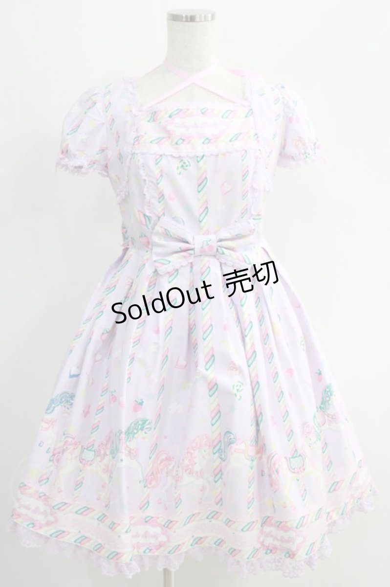 画像1: Angelic Pretty / シュガーリィカーニバルワンピース free ラベンダー H-24-09-21-005-AP-OP-NS-ZH (1)