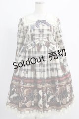 Angelic Pretty / British Bearワンピース Free アイボリー H-24-09-21-014-AP-OP-NS-ZH