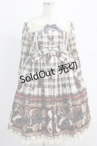 Angelic Pretty / British Bearワンピース Free アイボリー H-24-09-21-014-AP-OP-NS-ZH