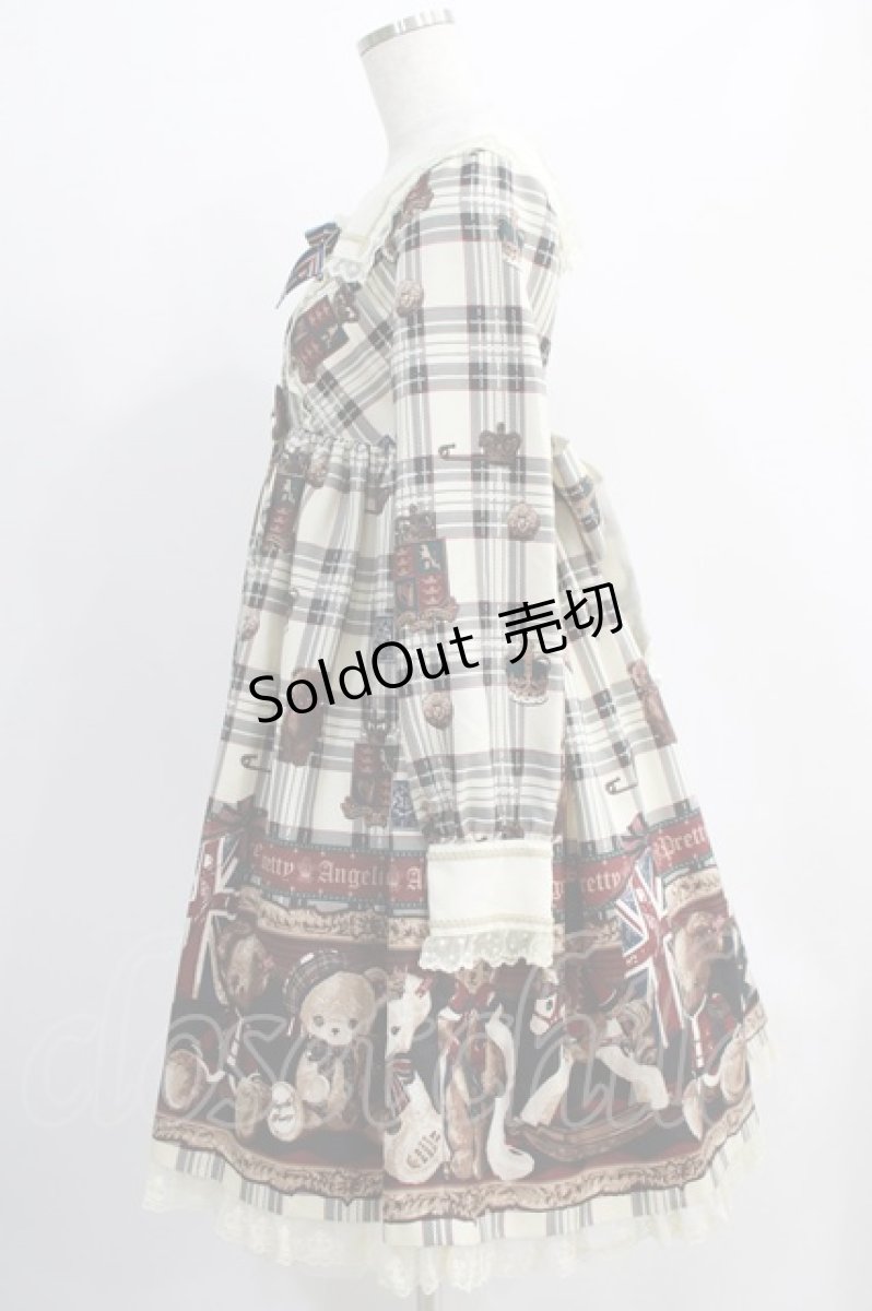 画像2: Angelic Pretty / British Bearワンピース Free アイボリー H-24-09-21-014-AP-OP-NS-ZH (2)
